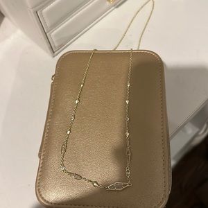 Kendra Scott adjustable gold necklace